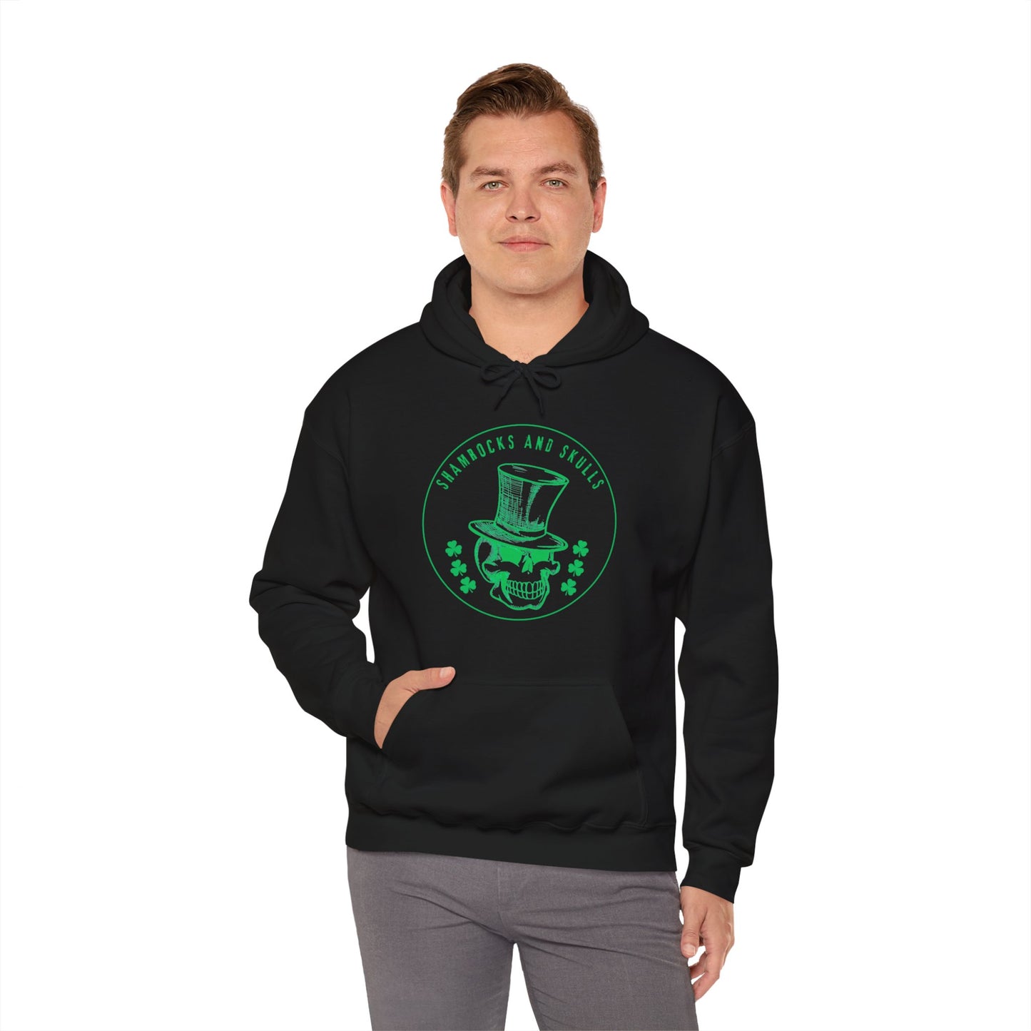 Original Green Circle Logo Hoodie