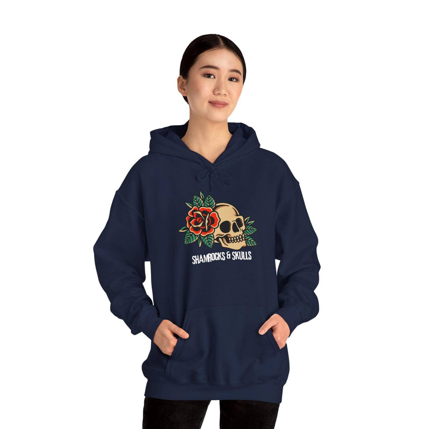 Rose Skull Hoodie