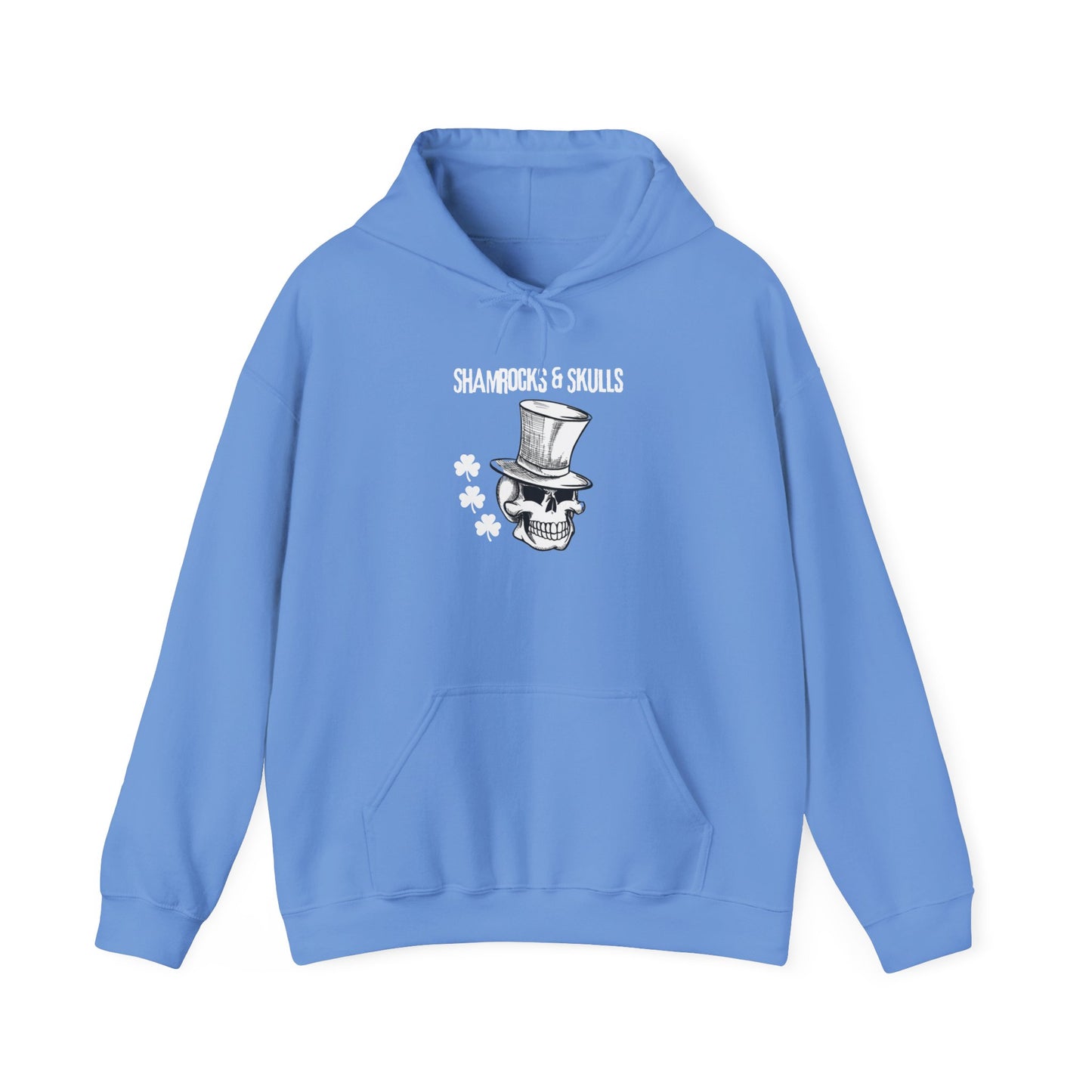 White Shamrocks Logo Hoodie