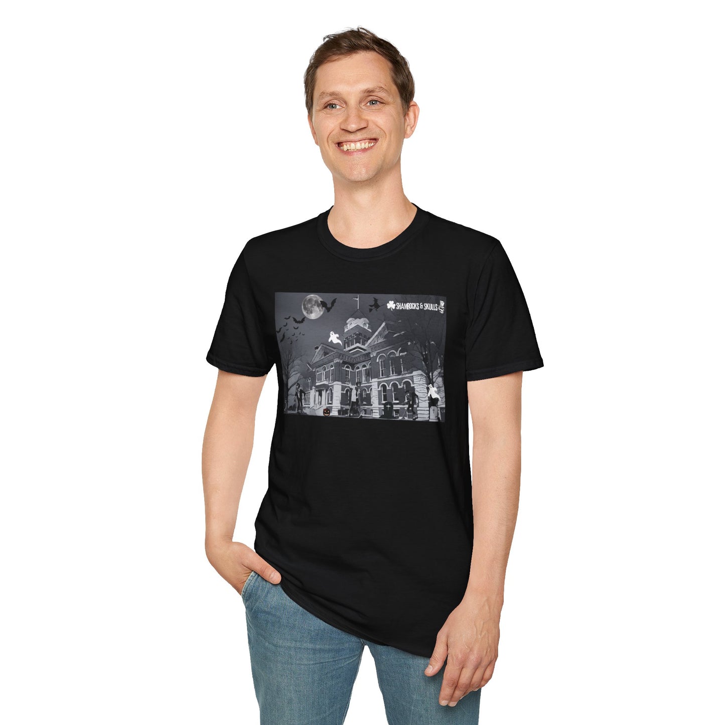 Haunted Square T'shirt