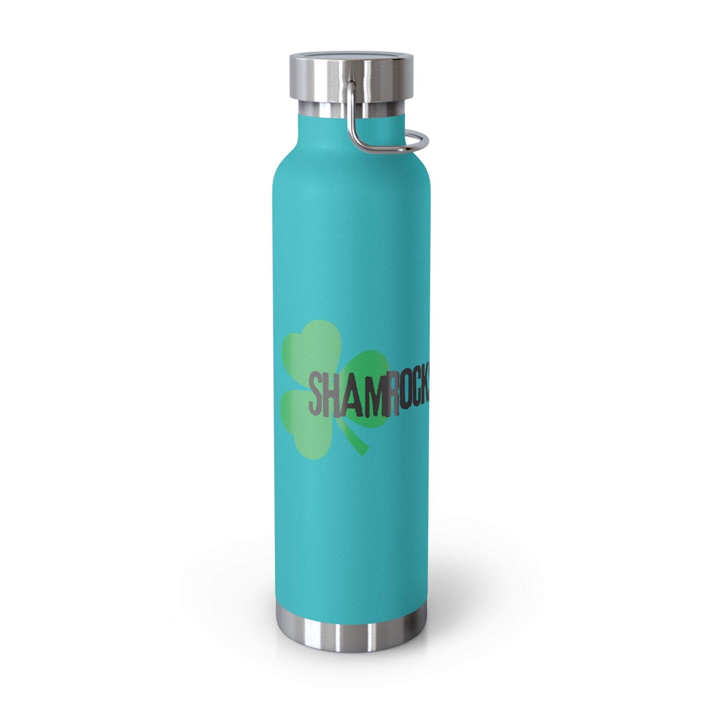 Shamrocks and Skulls Insulated Bottle, 22oz