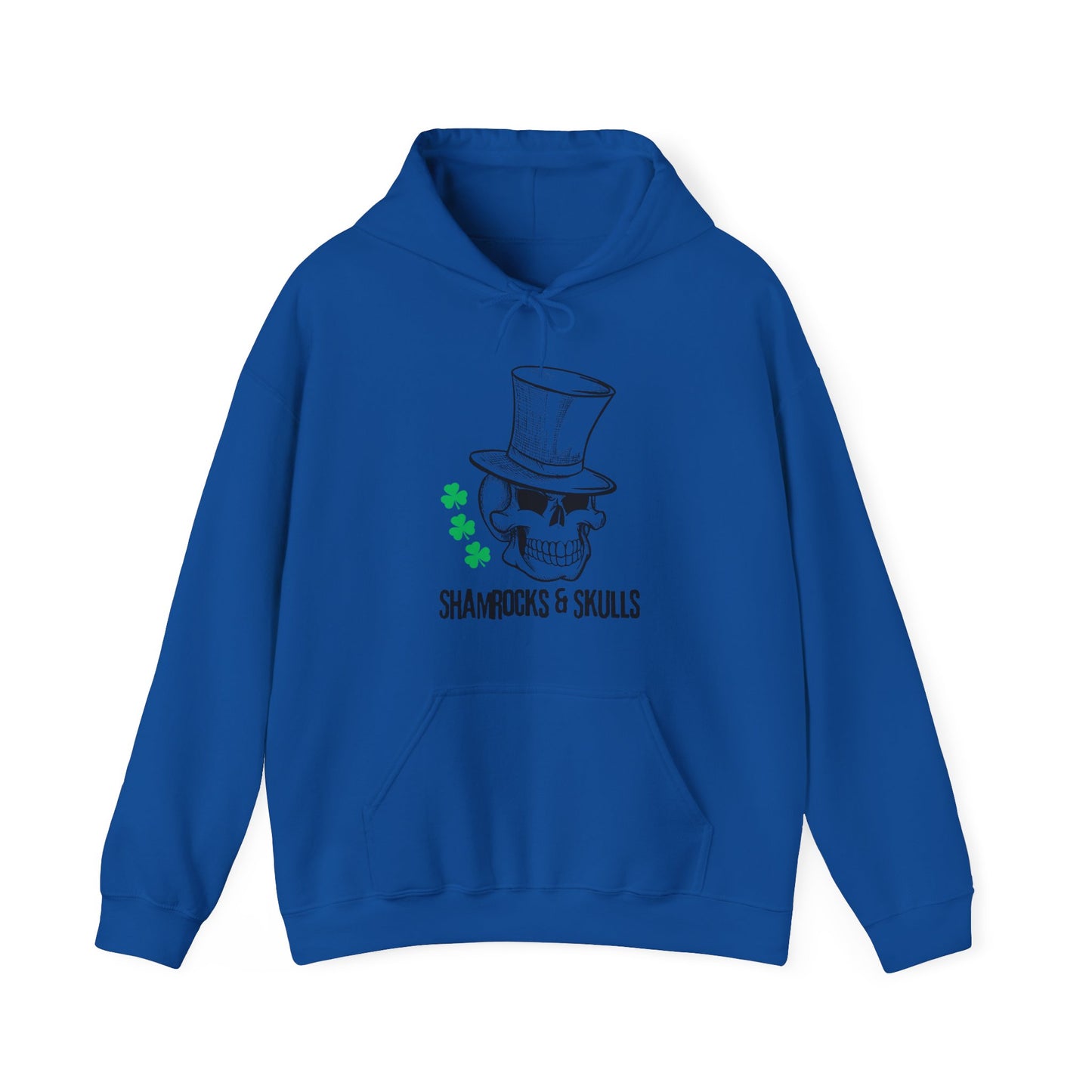 Green Shamrocks Logo Hoodie