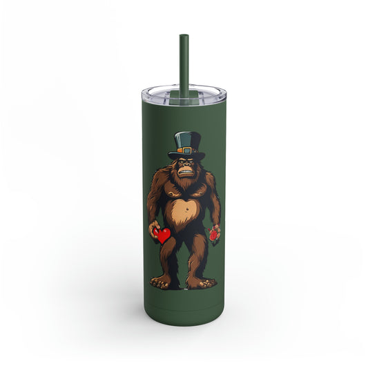 Bigfoot Love Skinny Tumbler, 20oz