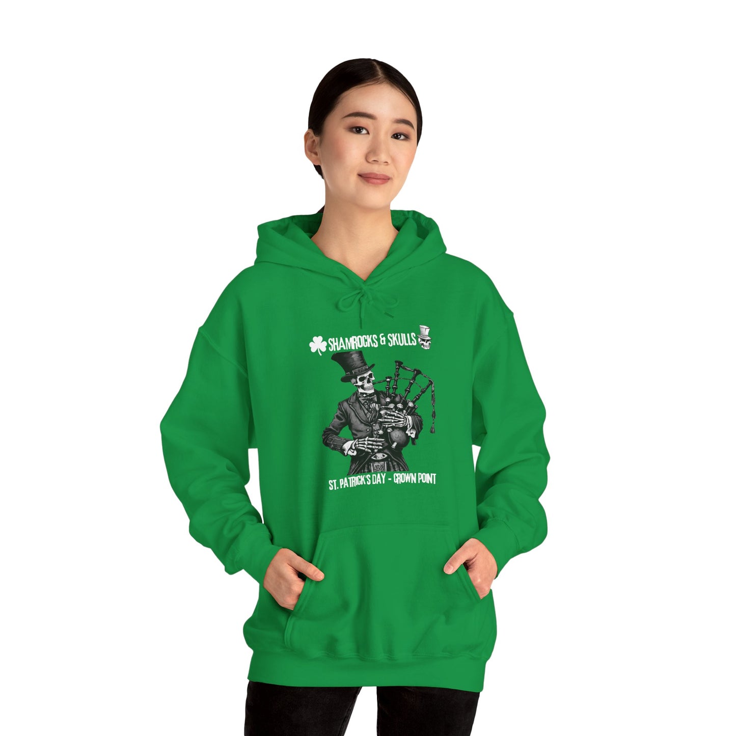 CP - St Patricks Day Bagpipes Hoodie