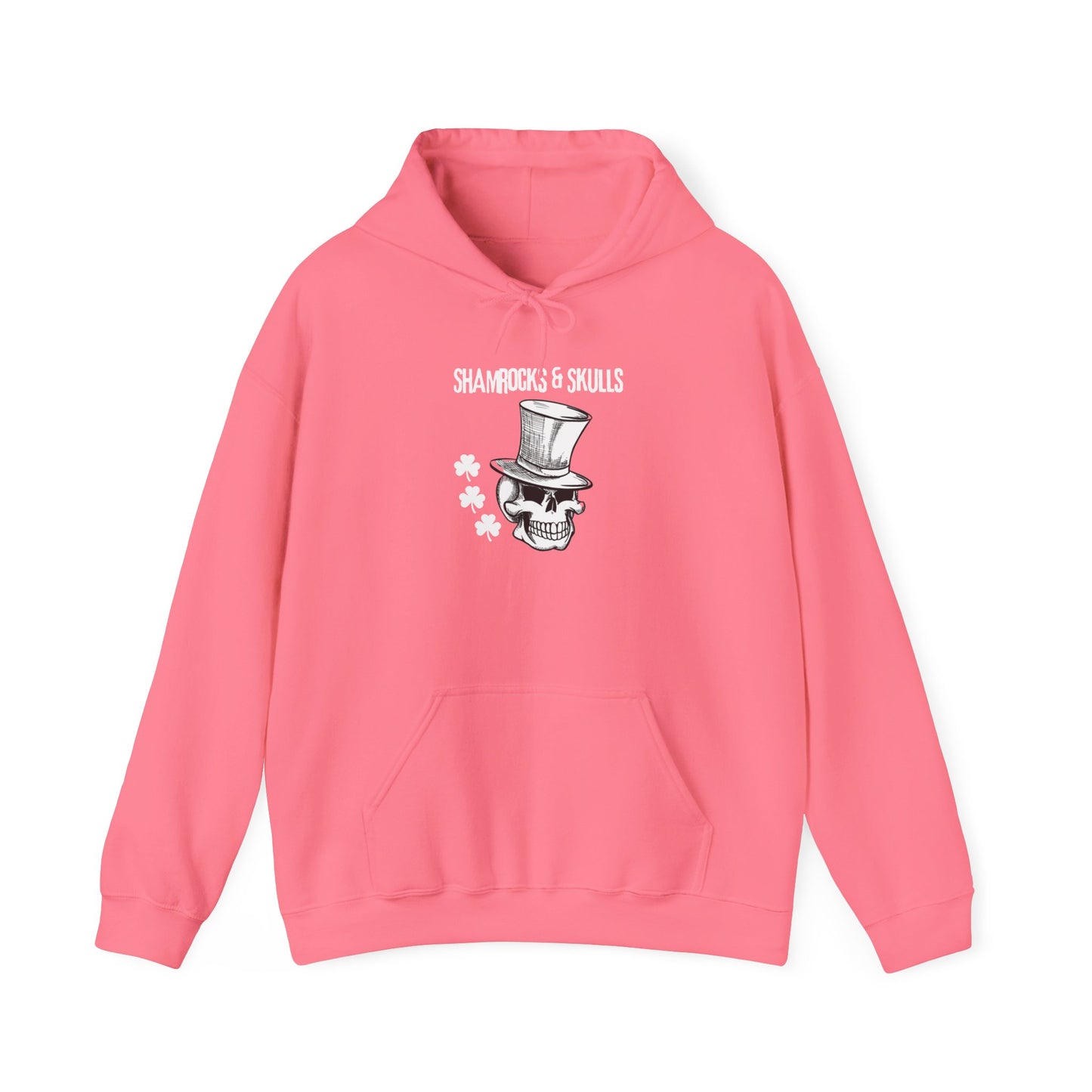 White Shamrocks Logo Hoodie