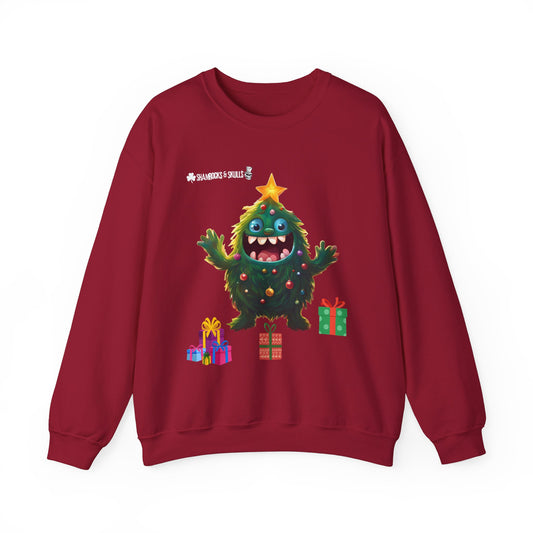 Christmas Tree Monster Sweatshirt