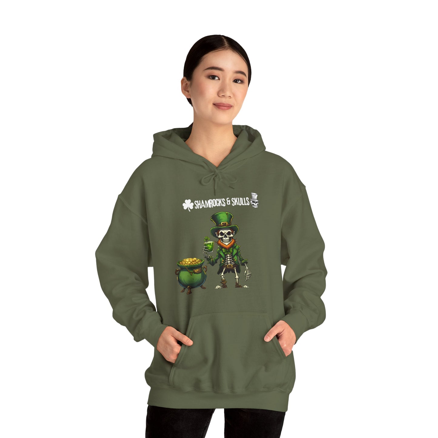 Leprechaun Skeleton Hoodie