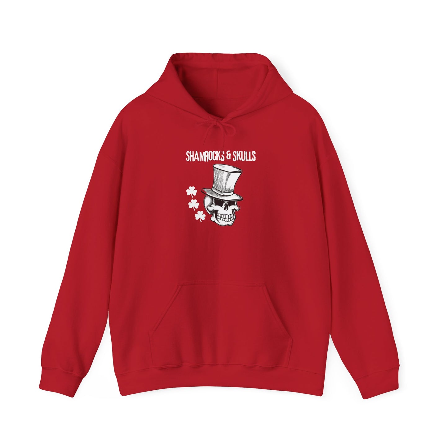 White Shamrocks Logo Hoodie