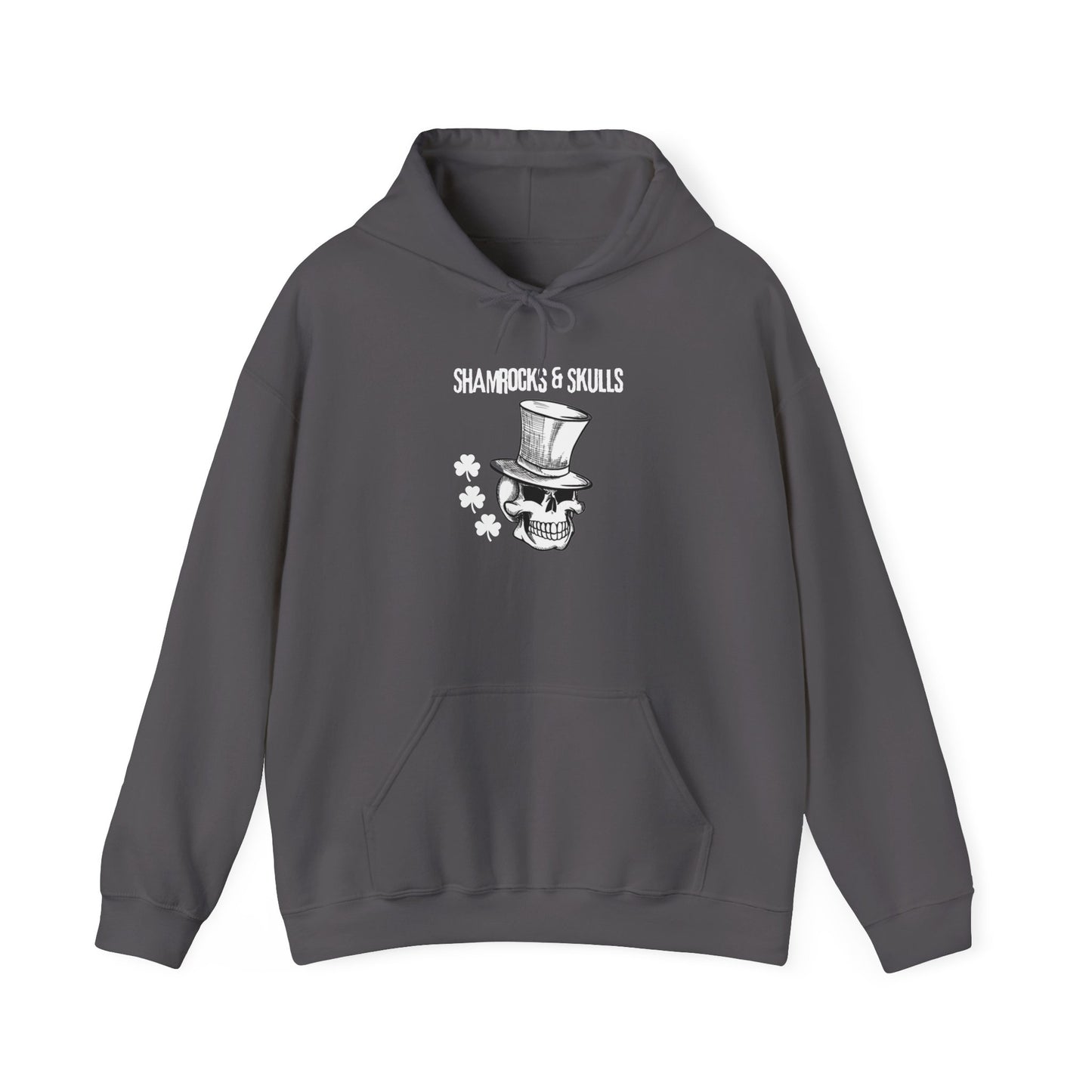 White Shamrocks Logo Hoodie